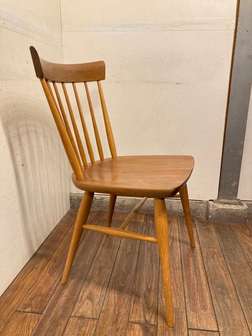 柏木工 SC4K ウォールナット×オーク オイル仕上げ ウィンザーチェア B