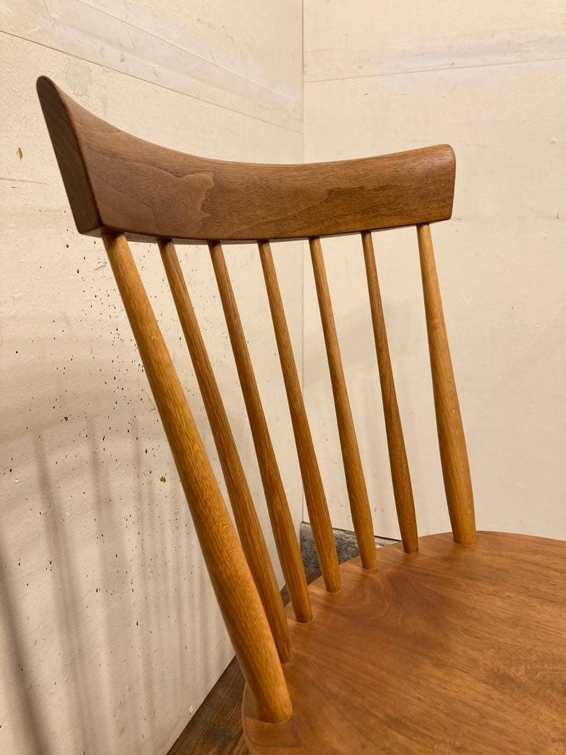 柏木工 SC4K ウォールナット×オーク オイル仕上げ ウィンザーチェア B