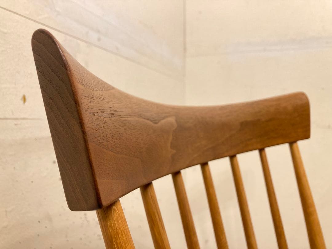 柏木工 SC4K ウォールナット×オーク オイル仕上げ ウィンザーチェア B