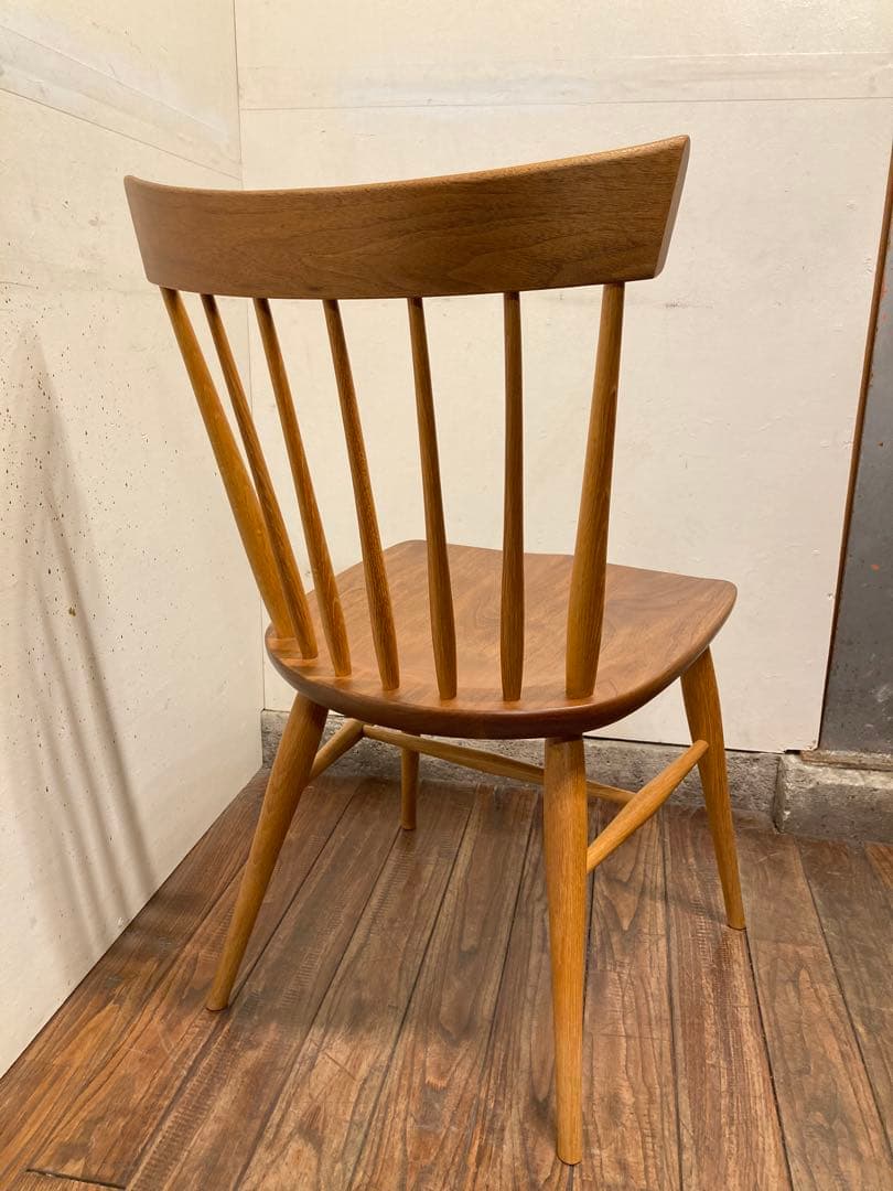 柏木工 SC4K ウォールナット×オーク オイル仕上げ ウィンザーチェア B