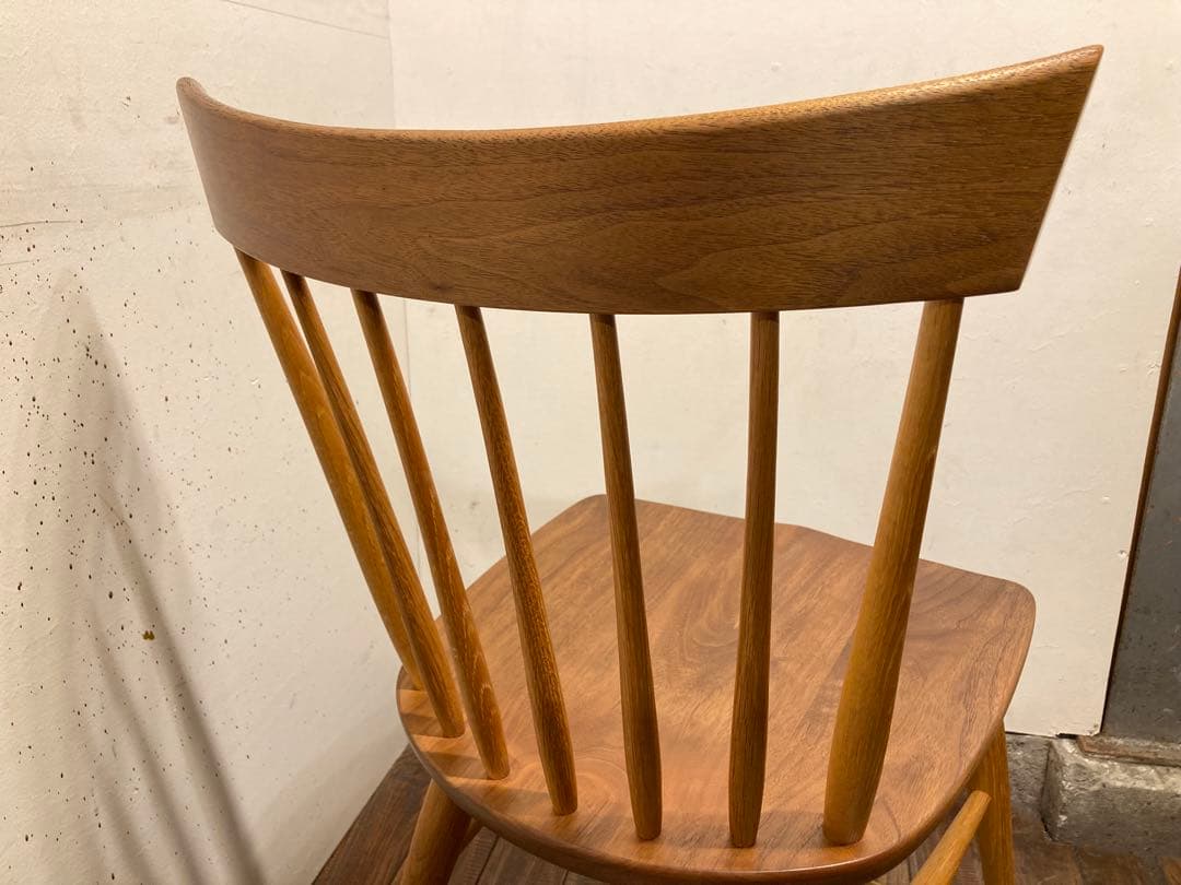 柏木工 SC4K ウォールナット×オーク オイル仕上げ ウィンザーチェア B