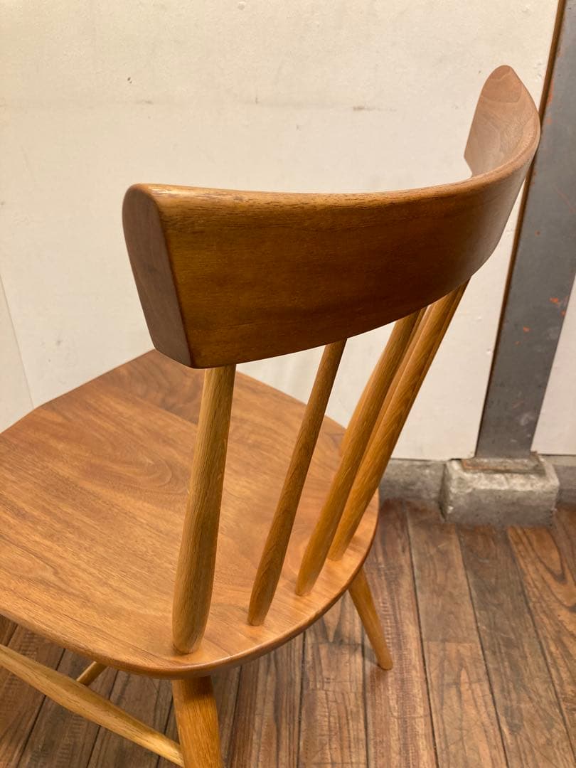 柏木工 SC4K ウォールナット×オーク オイル仕上げ ウィンザーチェア B