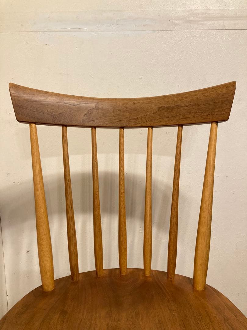 柏木工 SC4K ウォールナット×オーク オイル仕上げ ウィンザーチェア B