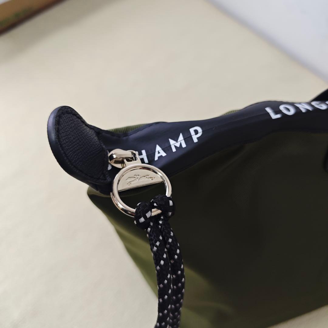 新品LONGCHAMPロンシャン プリアージュトートバッグ 人気 Mりょくしょく