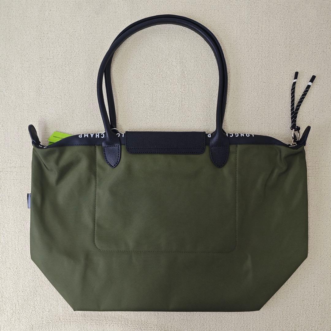 新品LONGCHAMPロンシャン プリアージュトートバッグ 人気 Mりょくしょく