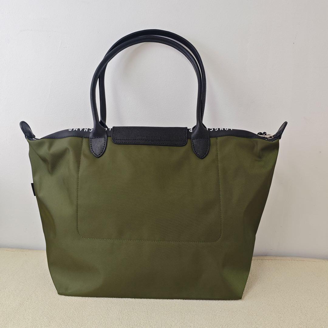 新品LONGCHAMPロンシャン プリアージュトートバッグ 人気 Mりょくしょく