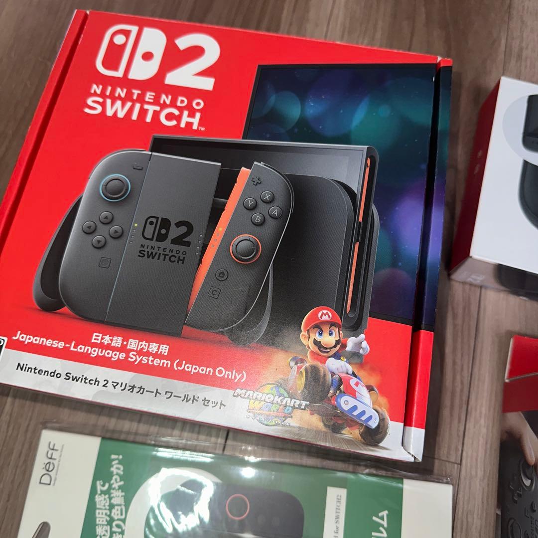 新品未開封♡Nintendo Switch2日本語版本体♡4点セット購入履歴あり