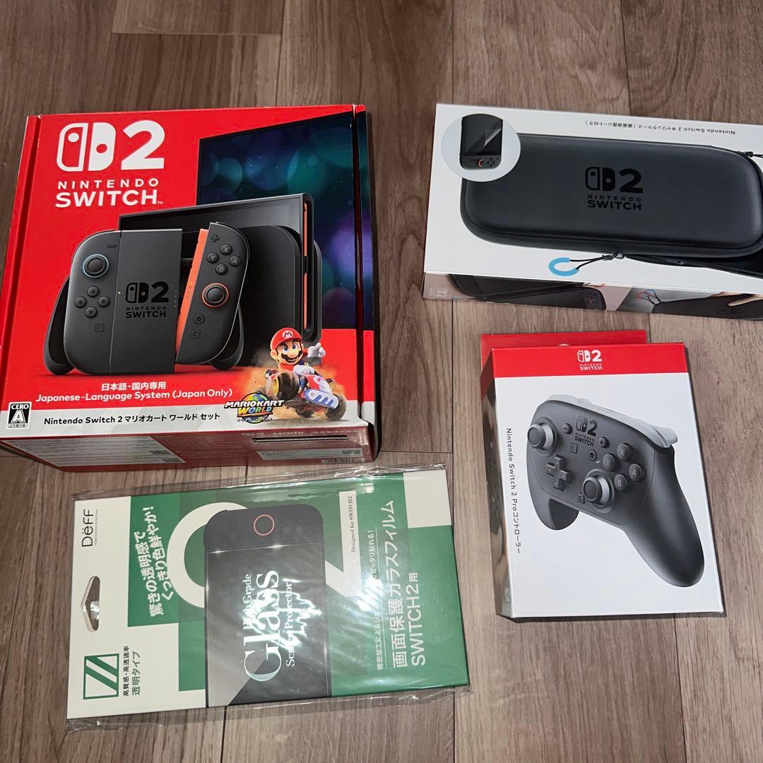 新品未開封♡Nintendo Switch2日本語版本体♡4点セット購入履歴あり