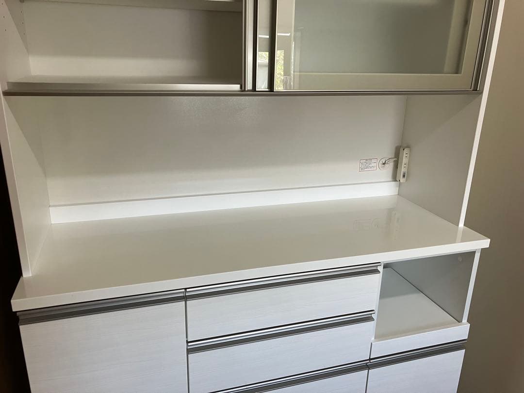 ※値下ok ニトリ組み合わせカップボード　（リガーレシリーズ）食器棚　ホワイト