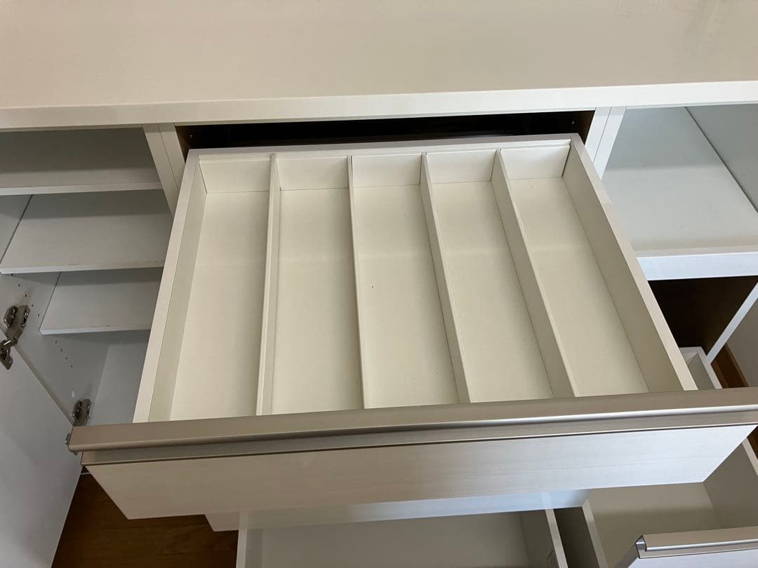 ※値下ok ニトリ組み合わせカップボード　（リガーレシリーズ）食器棚　ホワイト