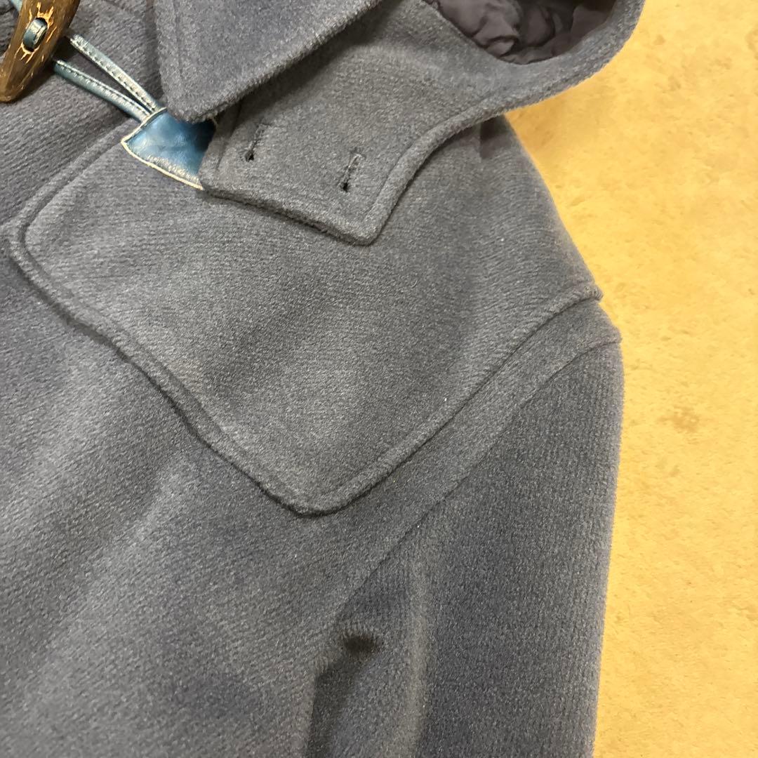 Christian Dior ダッフルコート　ブルー　キルティング　2way L