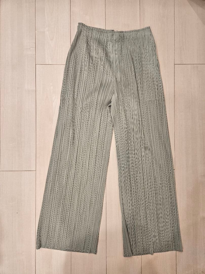 PLEATS PLEASE プリーツ ワイドパンツ