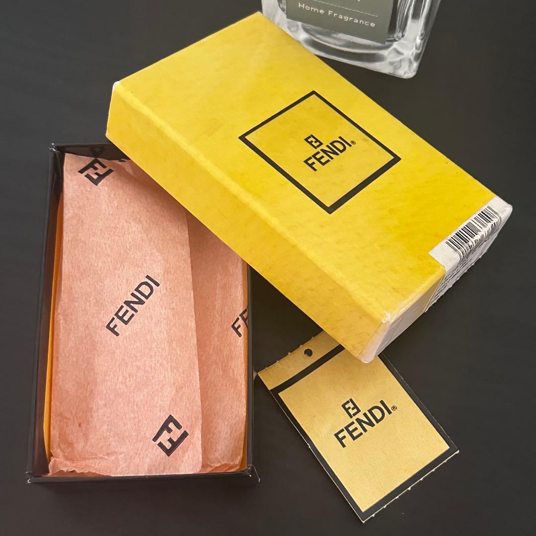 【未使用級】FENDI 6連 ズッカ柄 キーケース ブラウン