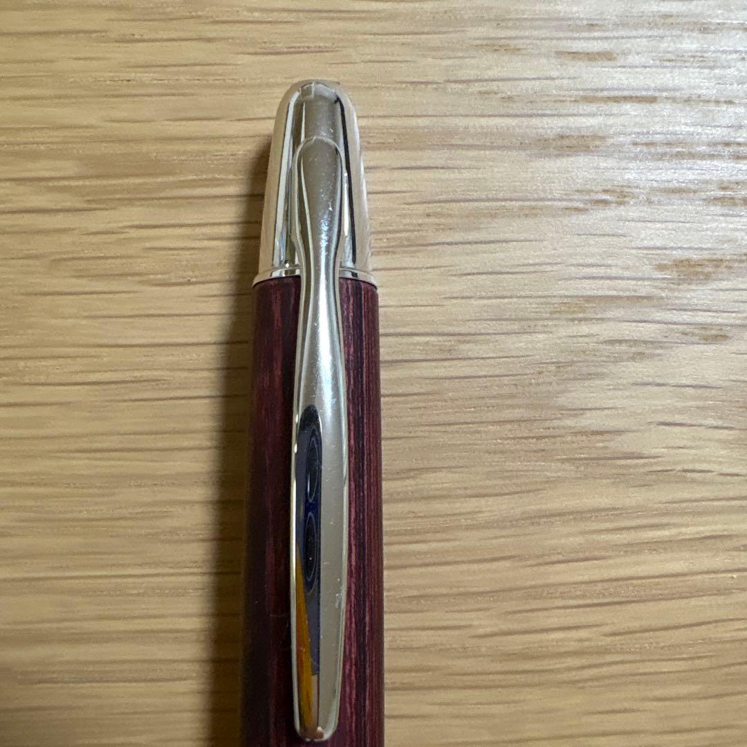 PILOT キャップレス 万年筆 木軸 細字