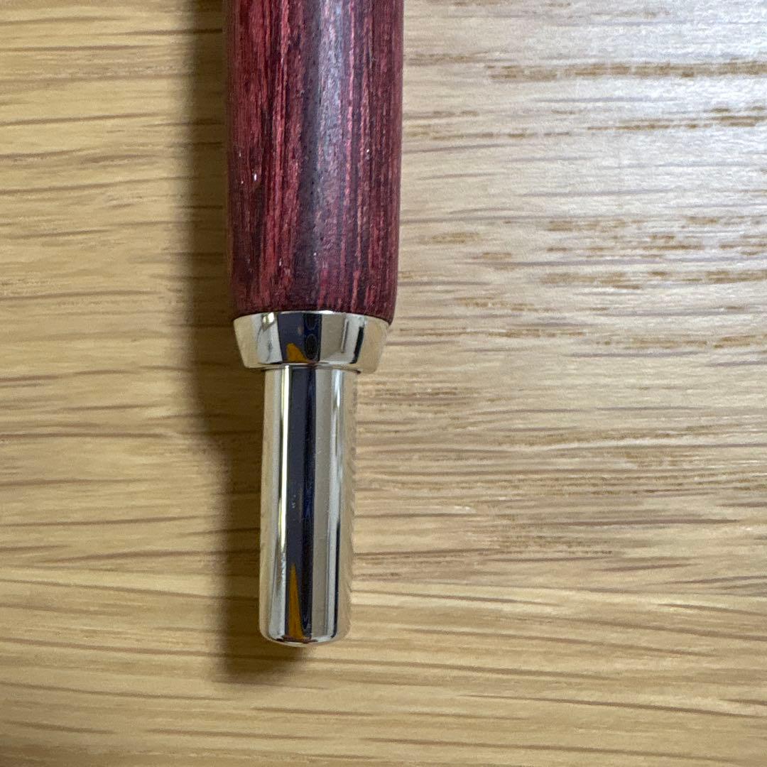 PILOT キャップレス 万年筆 木軸 細字