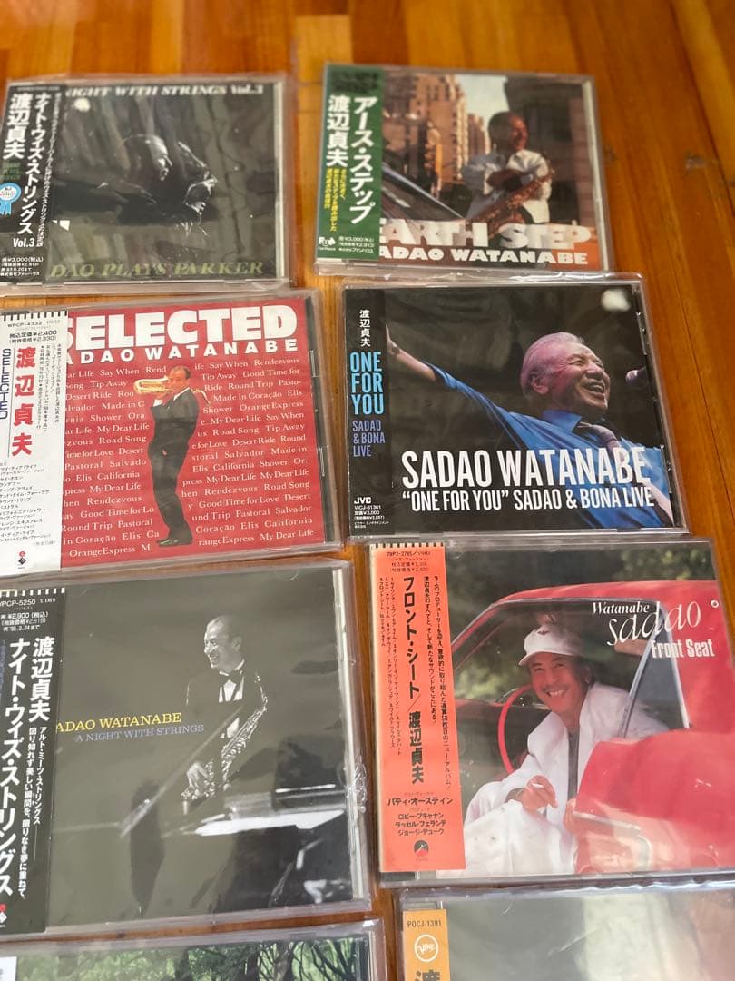 渡辺貞夫 CDコレクション　16枚　sax ジャズ