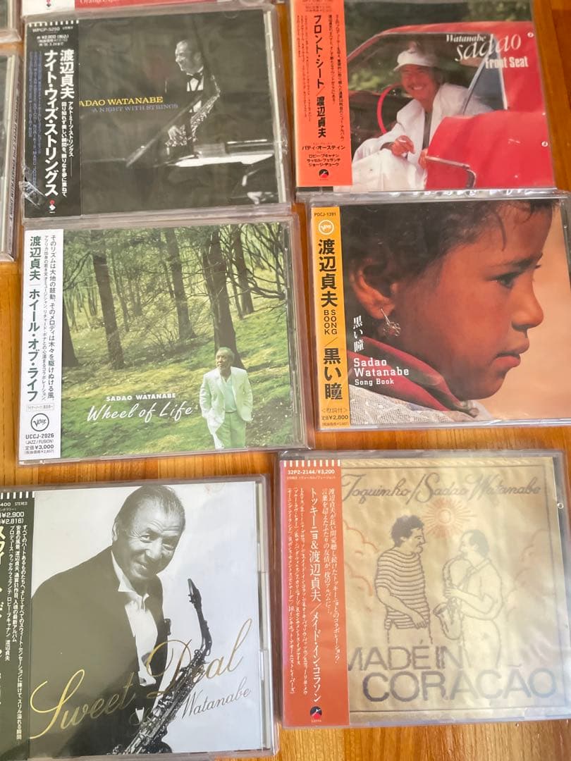 渡辺貞夫 CDコレクション　16枚　sax ジャズ