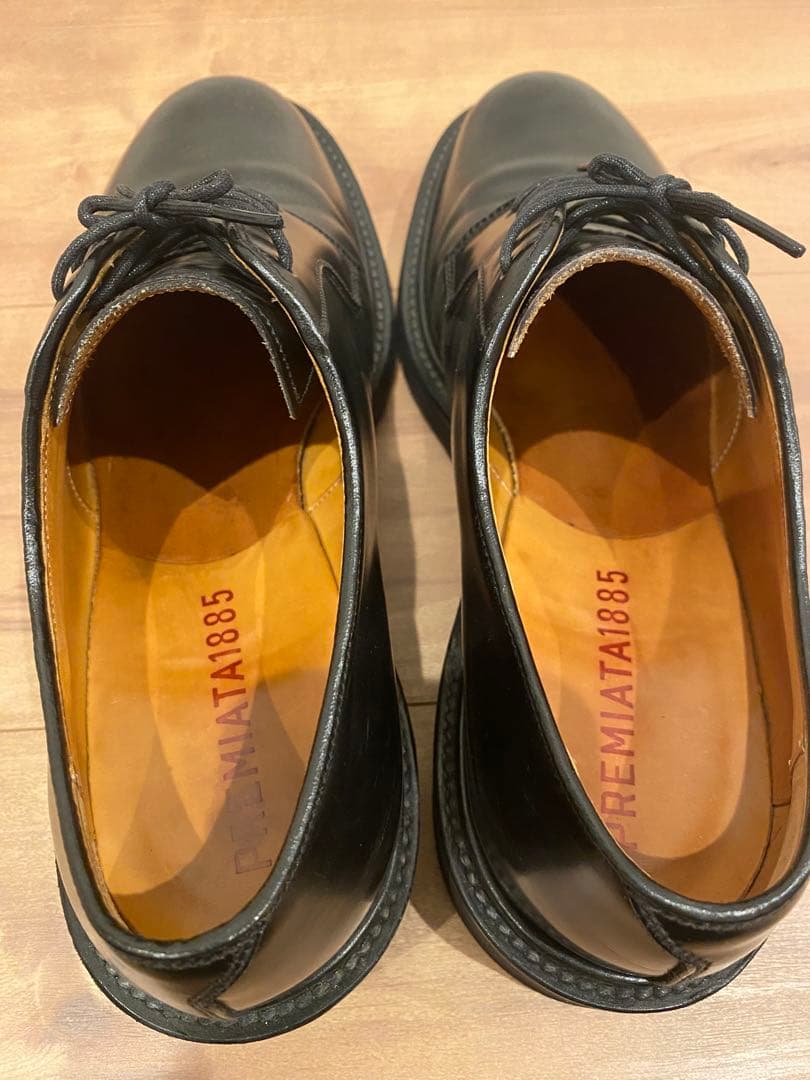 プレミアータ　ポストマンシューズ　レザーシューズ　PREMIATA