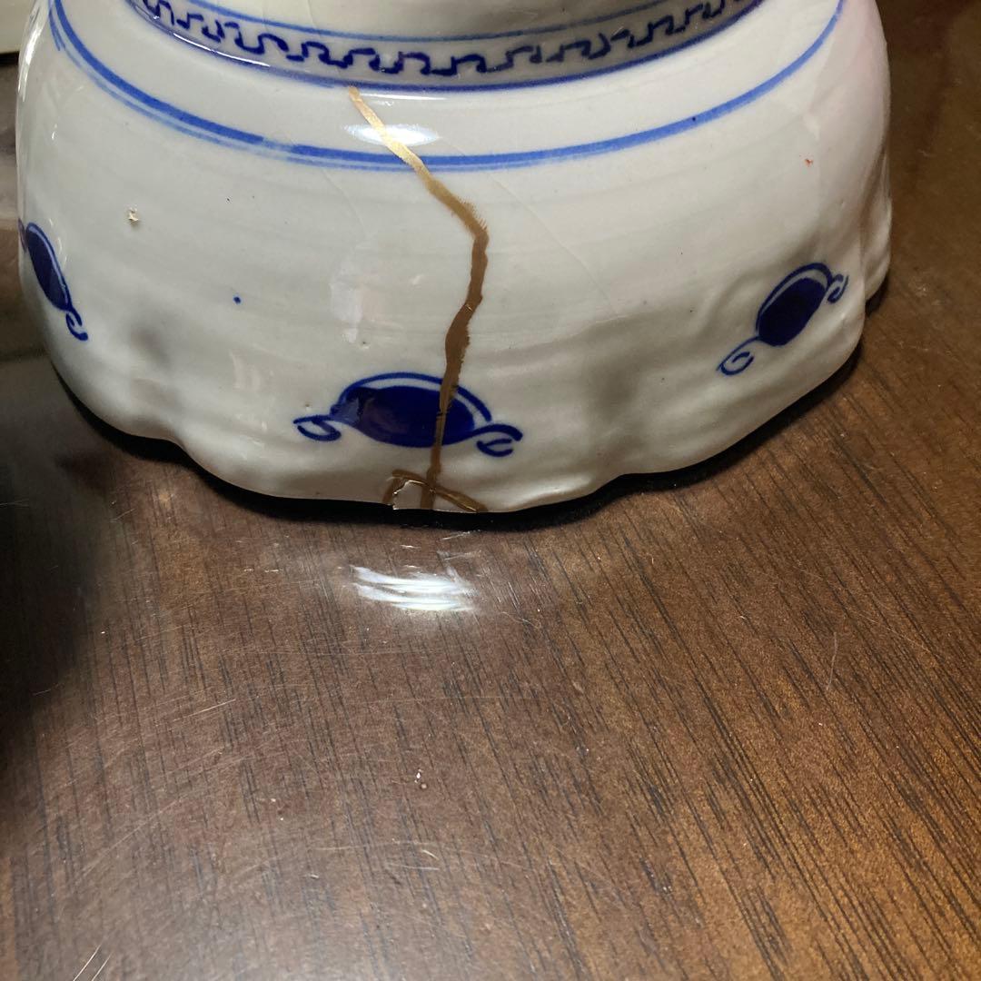 NO.76 骨董　皿165mm 5組