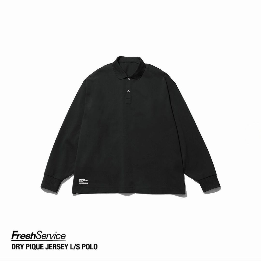 トップス Freshservice DRY PIQUE JERSEY L/S POLO