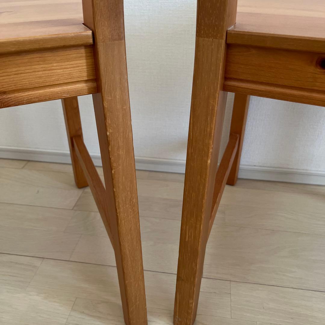 すー　木製ダイニングチェア 4脚セット