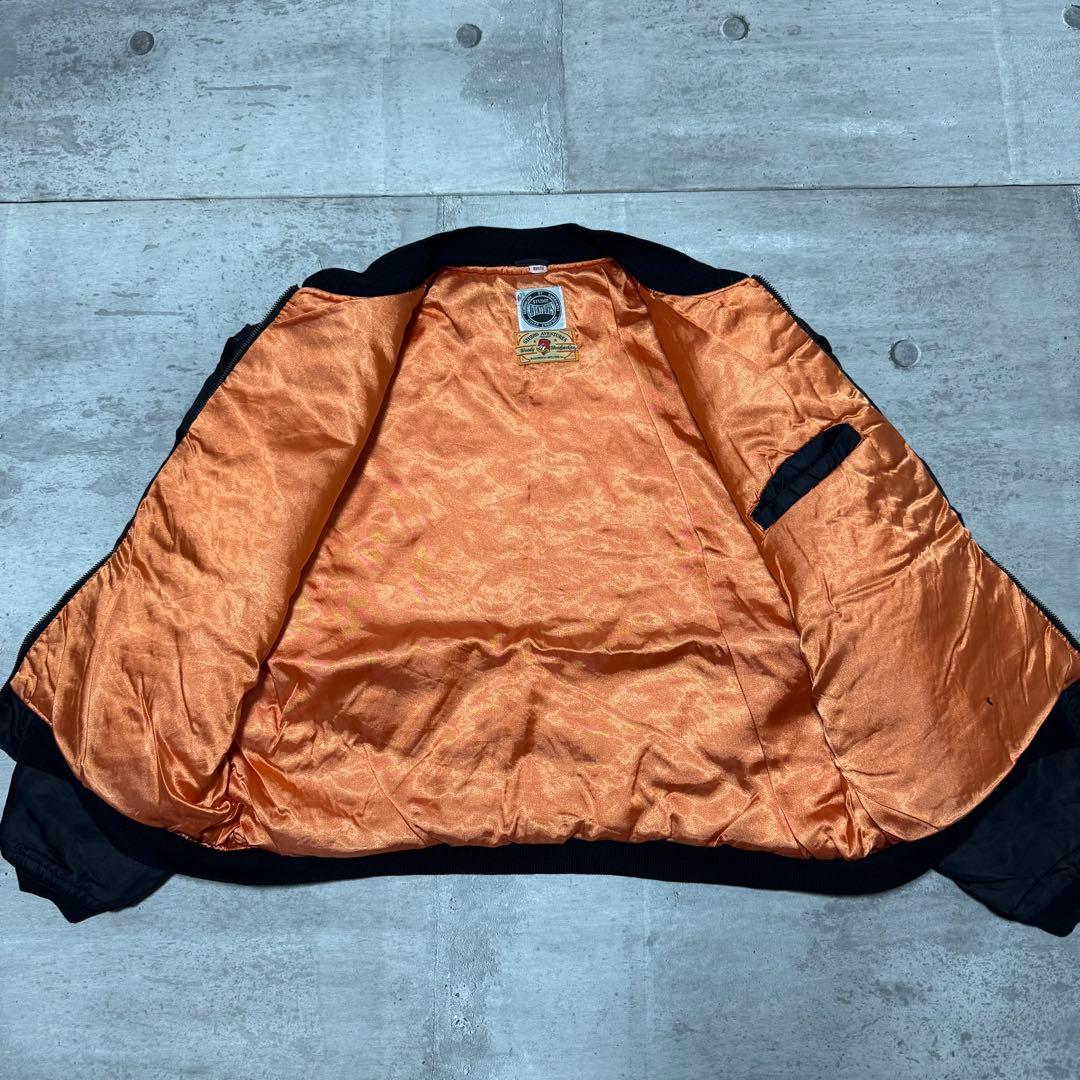 Woodpecker MA-1 ブラック ウッドペッカー フライトジャケット L