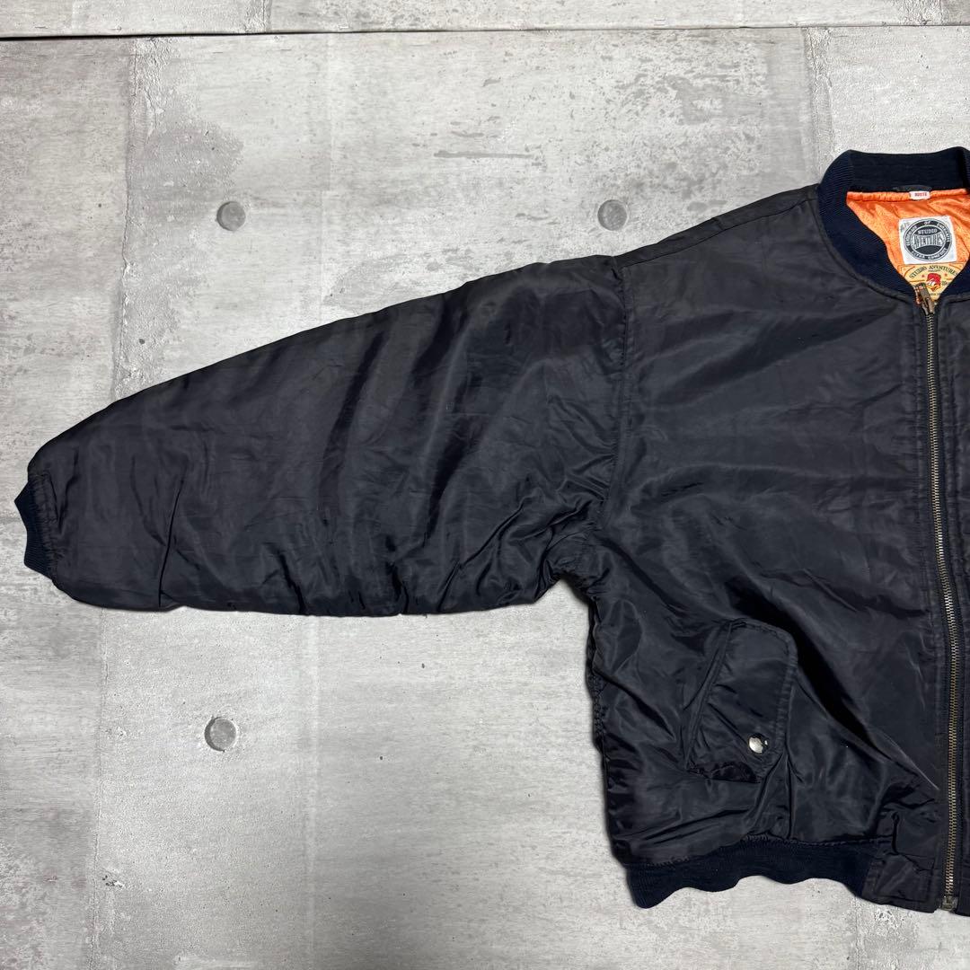 Woodpecker MA-1 ブラック ウッドペッカー フライトジャケット L