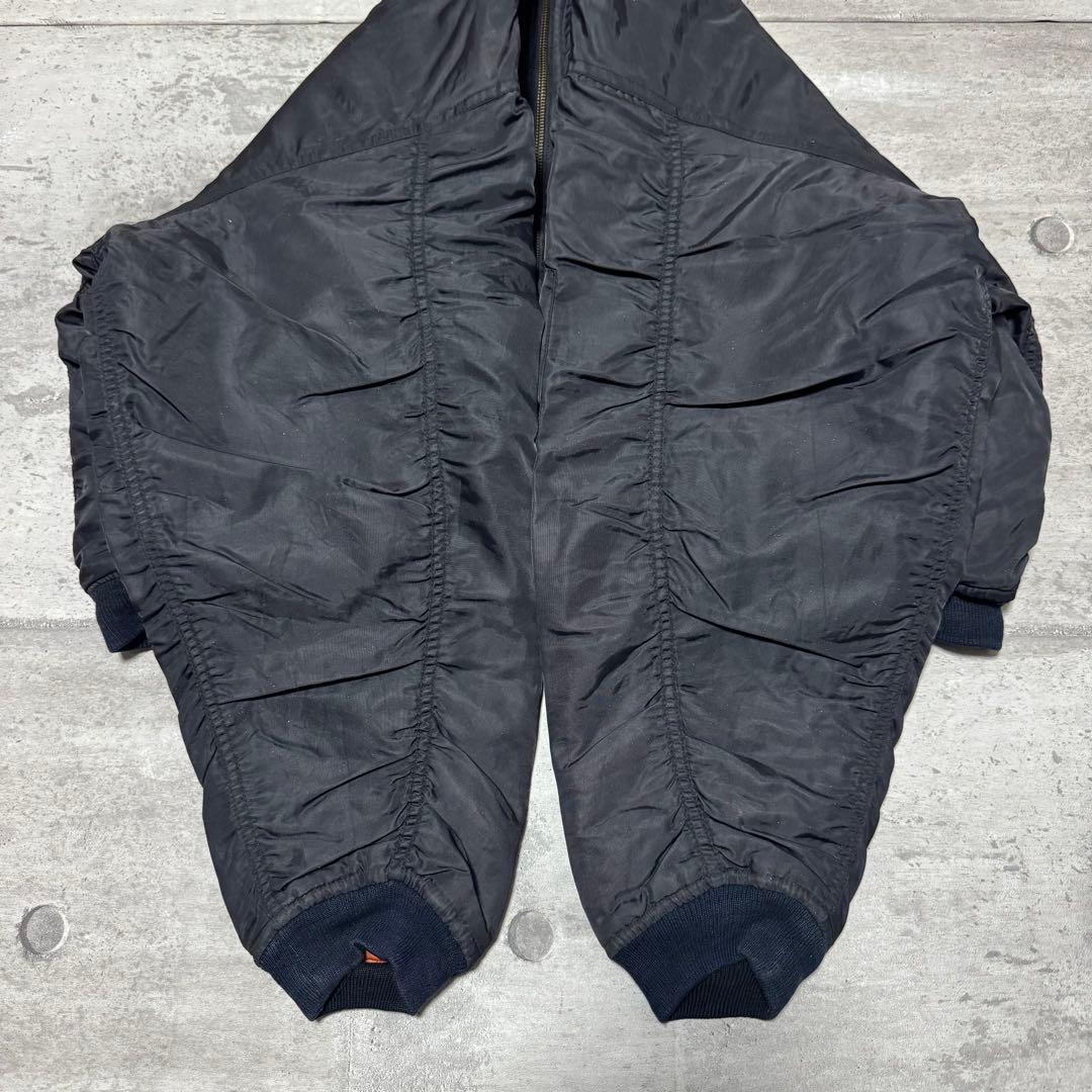 Woodpecker MA-1 ブラック ウッドペッカー フライトジャケット L