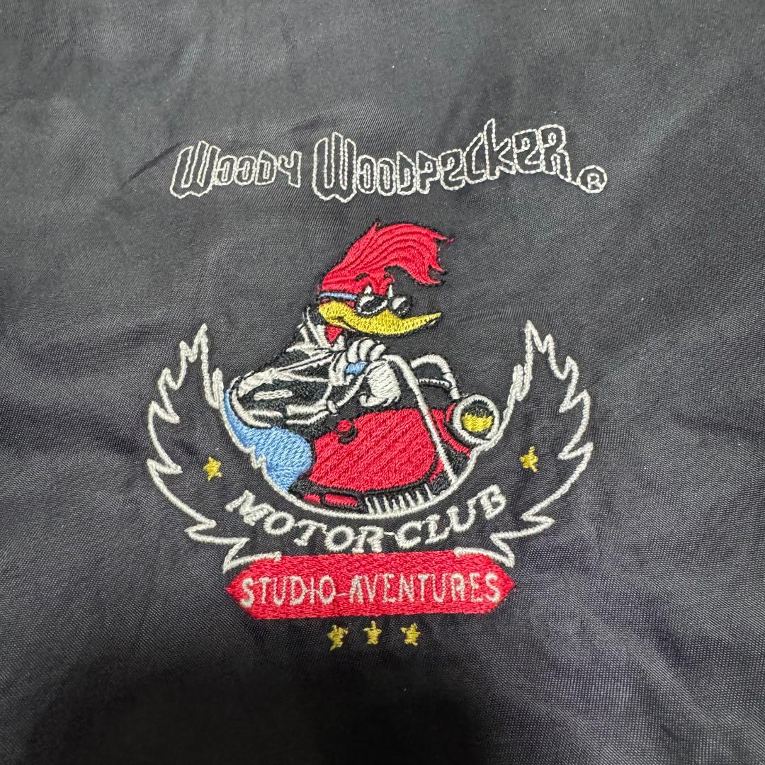 Woodpecker MA-1 ブラック ウッドペッカー フライトジャケット L