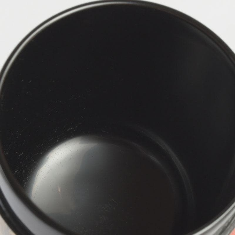 ときの　茶道具　山内幸男　号漆峰　竹林蒔絵　細棗　共布共箱　V　9778