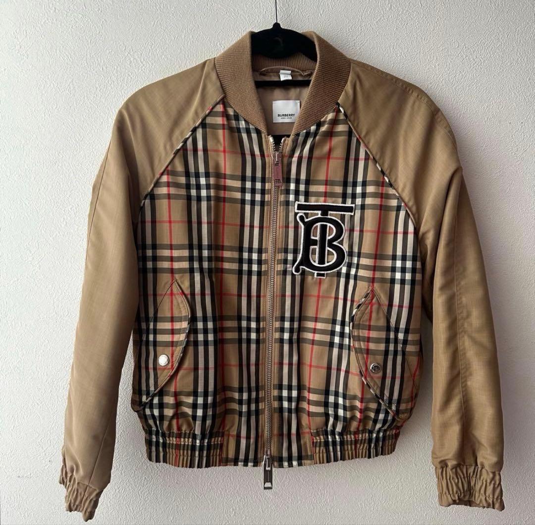Burberry チェック柄 ブルゾン