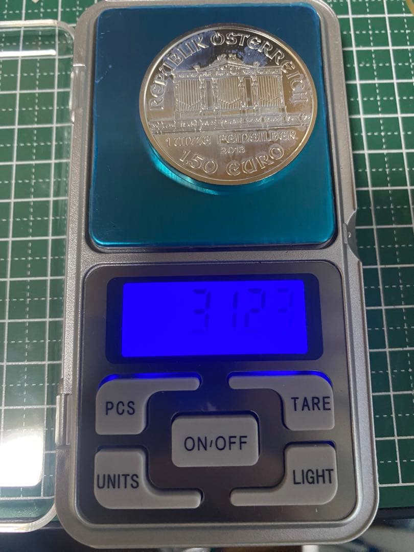 2013年 オーストリア ウィーン銀貨1オンス(純銀) カプセル付き