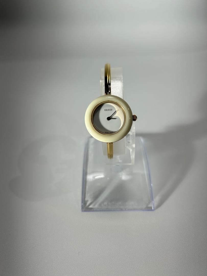 稼動品！正規品極美品/GUCCIのチェンジベゼルウォッチ