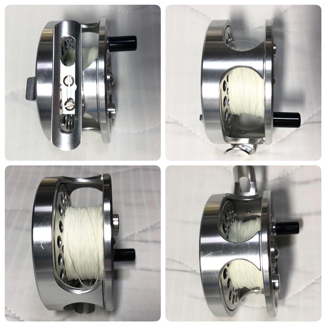 AMPEX SK-Ⅱ Wシルバー　WF6+50yds(20lb)フライリール
