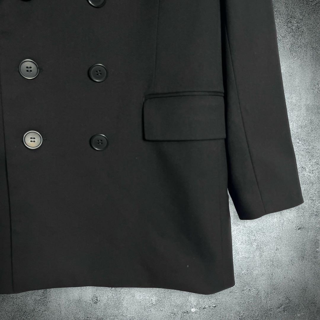 UNIQLO C ダブルテーラードジャケット ブラック XL