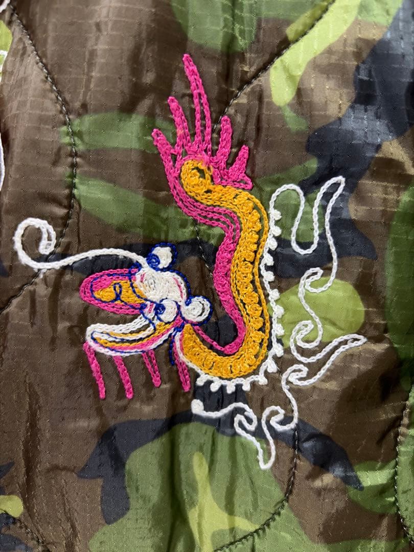 Tenderloin zigzag スーベニアジャケット 迷彩 S