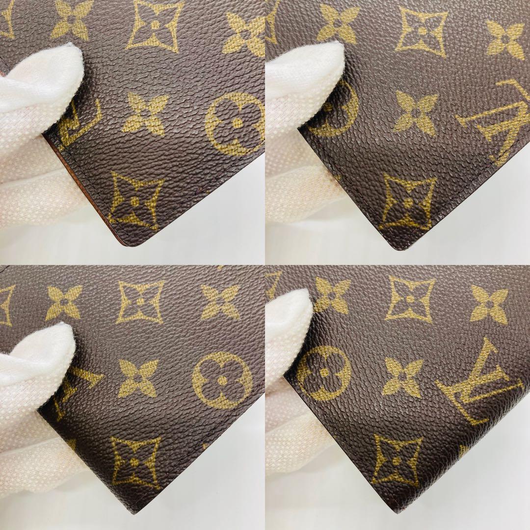 ルイヴィトン モノグラム 財布 二つ折り財布 マルコ A849