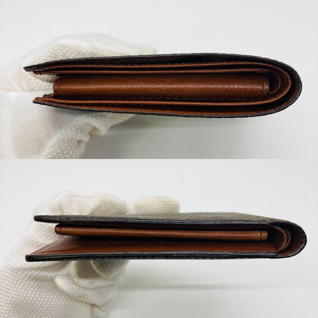 ルイヴィトン モノグラム 財布 二つ折り財布 マルコ A849