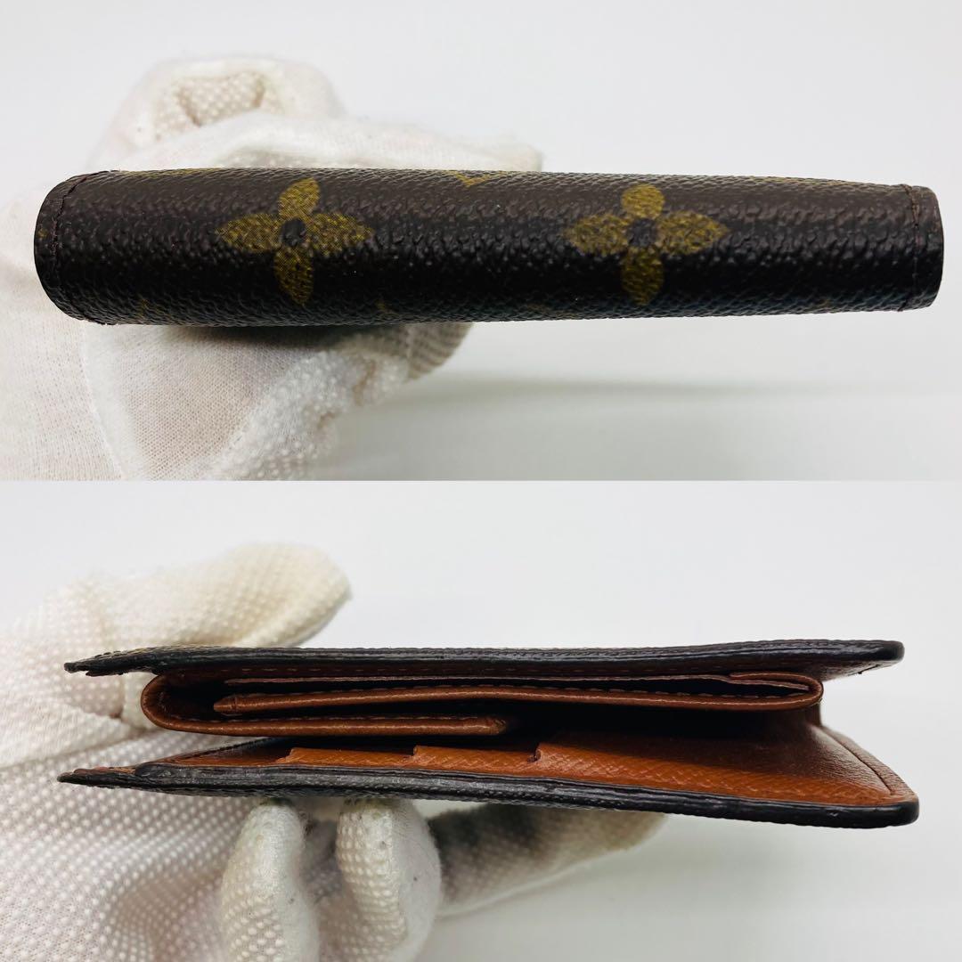 ルイヴィトン モノグラム 財布 二つ折り財布 マルコ A849