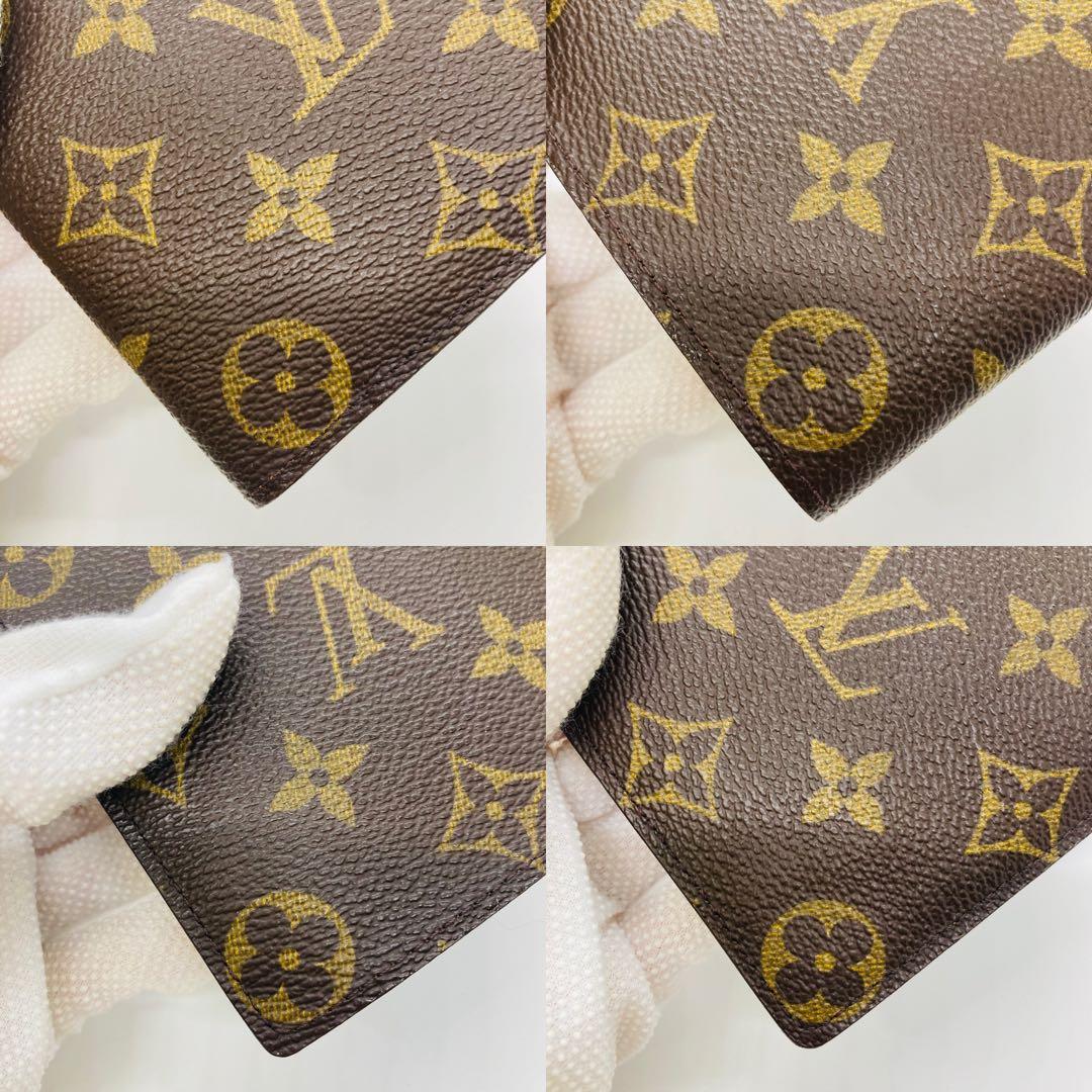 ルイヴィトン モノグラム 財布 二つ折り財布 マルコ A849