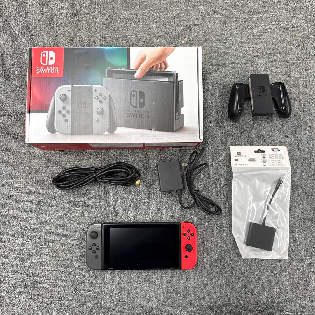 Nintendo Switch グレー HACモデル　ノーマルスイッチ
