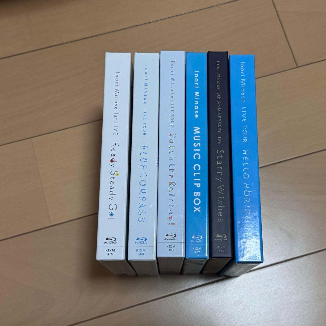 水瀬いのり　blu-ray まとめ売り　minaca 付き