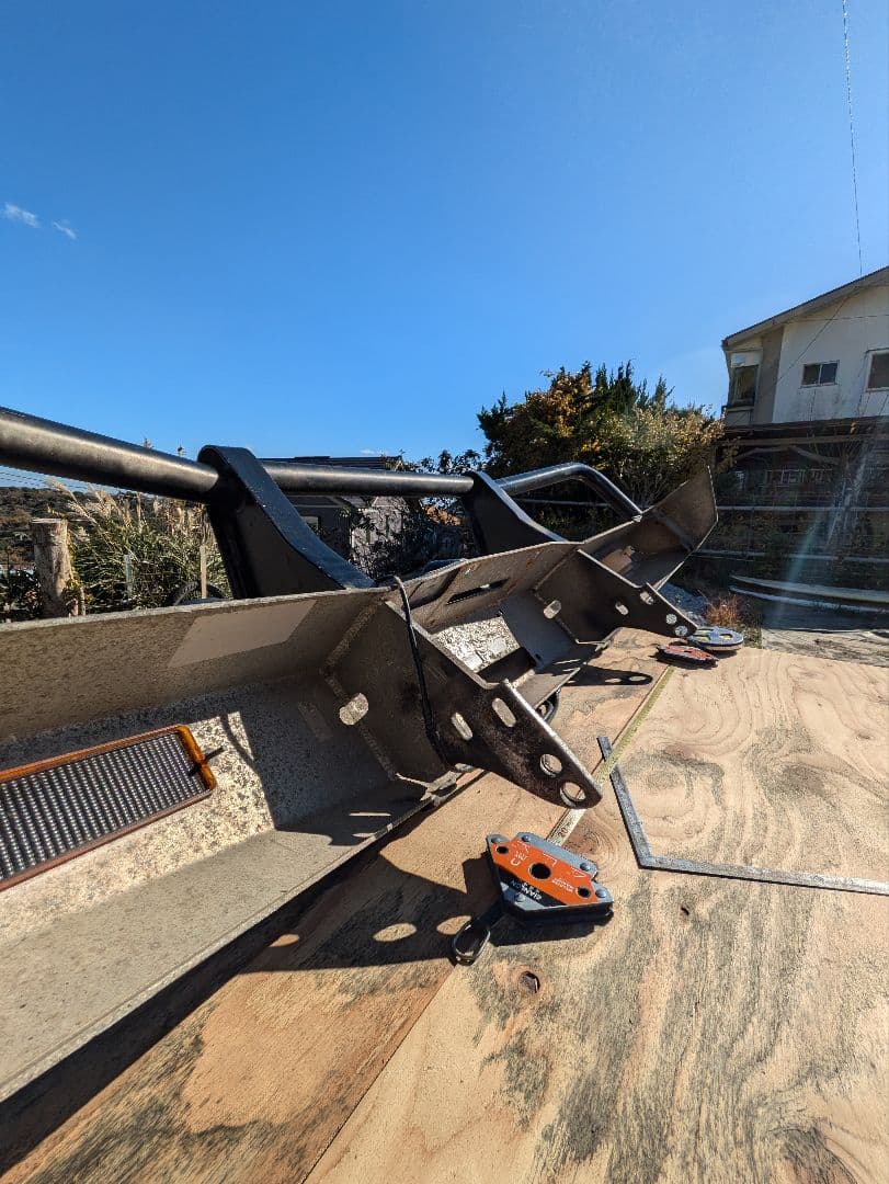 値下げしました、カンガルー バンパー アルミ製