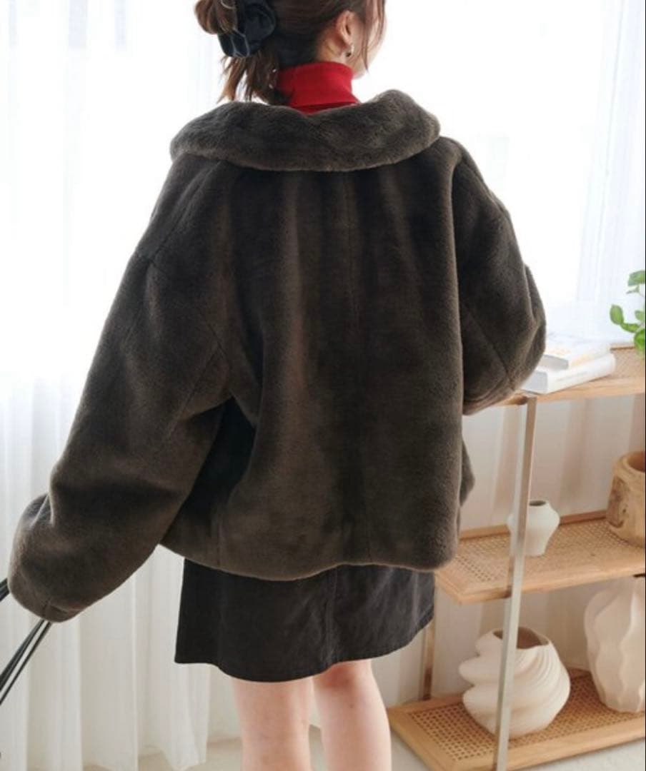 ＊DISCOAT ファージャケット S 新品未使用