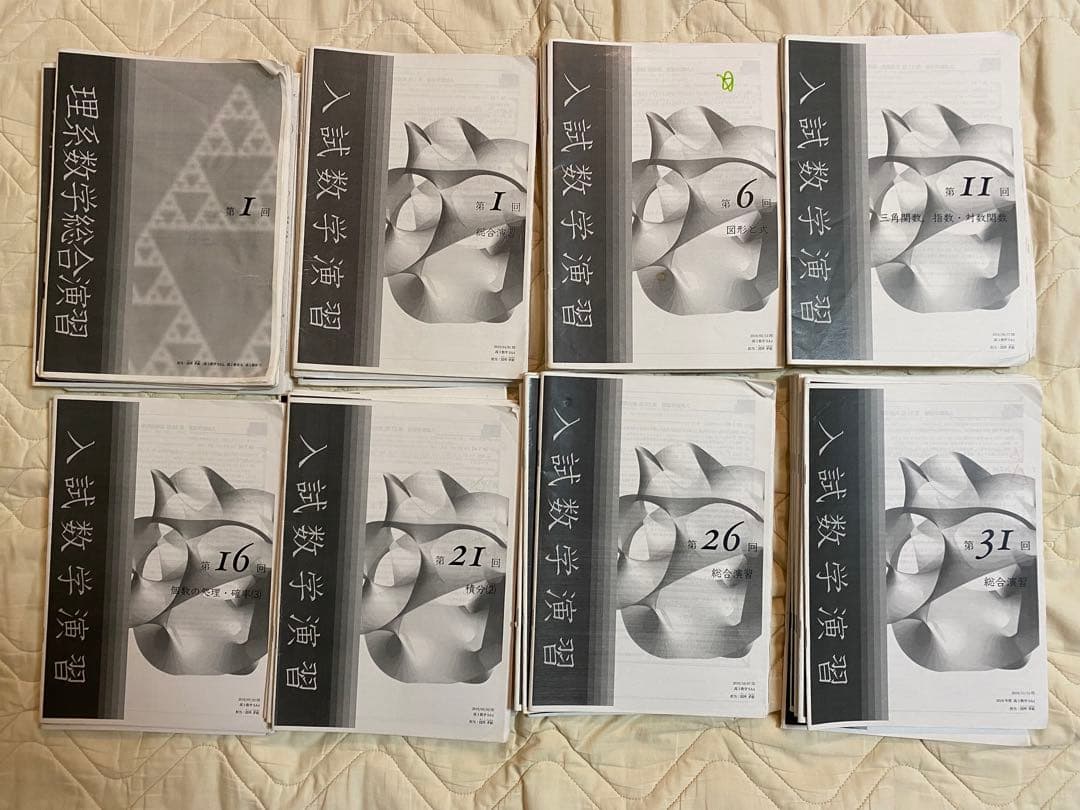 鉄緑会 高３ 数学(入試数学演習、夏期講習) 図所テキスト 2019年度版