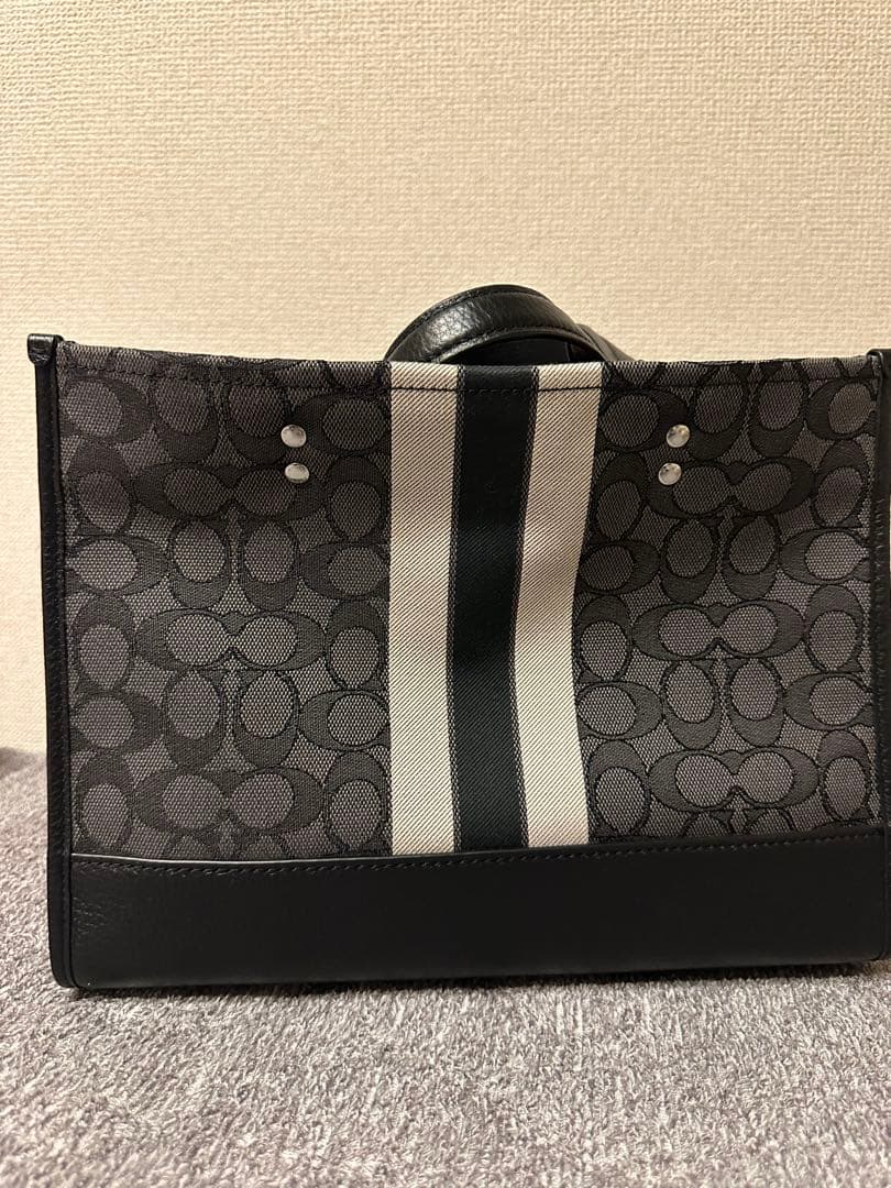 コーチ COACH デンプシー キャリーオール シグネチャー 2WAYバッグ