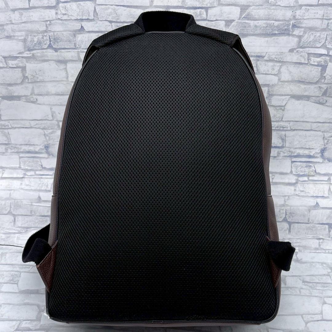 FURLA フルラ ブラウン レザー リュック バックパック A4収納可能