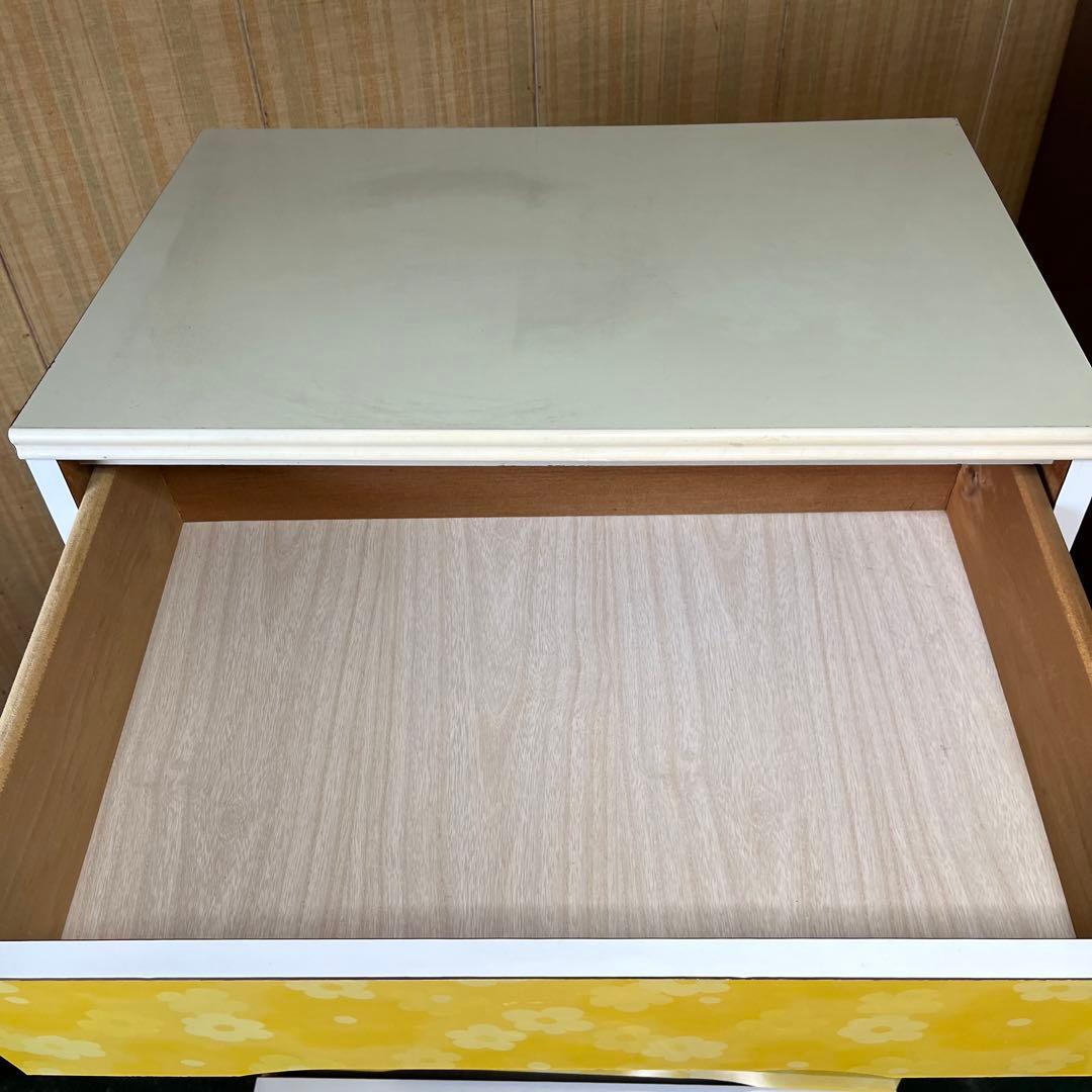 昭和レトロ　ビンテージ　花柄　7段チェスト　ヴィンテージ