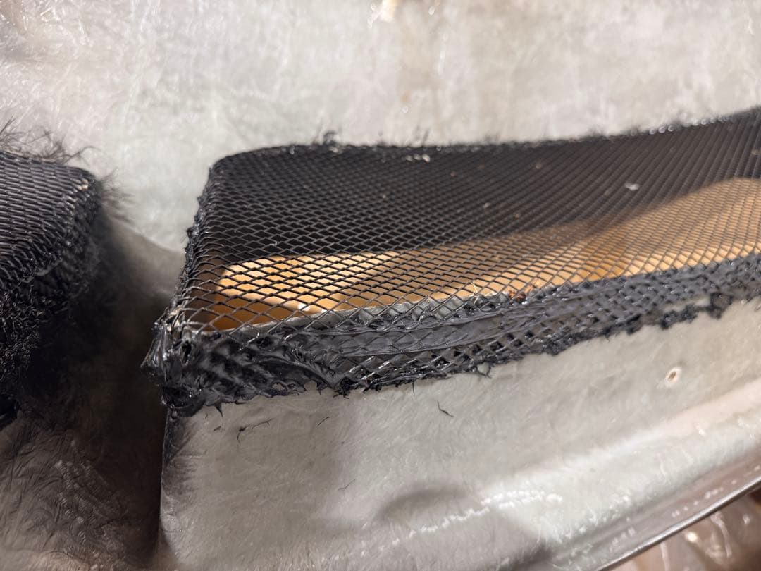 Z33 社外FRPフロントバンパー マットブラック 傷割れあり