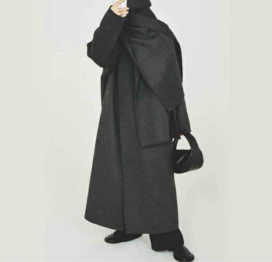 ジャケット・アウター TODAYFUL stole wool coat